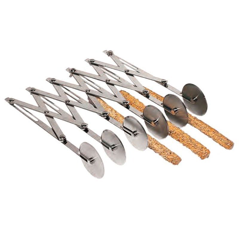 American Metalcraft Stainless Steel Round Measuring Spoons Set, 4 count