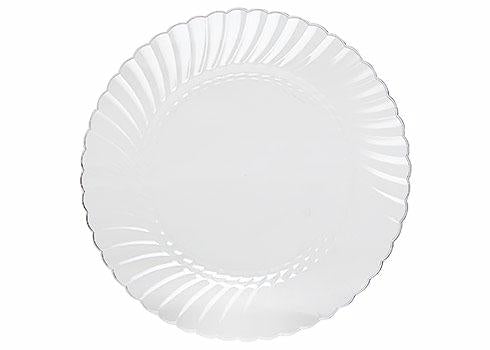 Heavy duty hotsell clear plastic plates