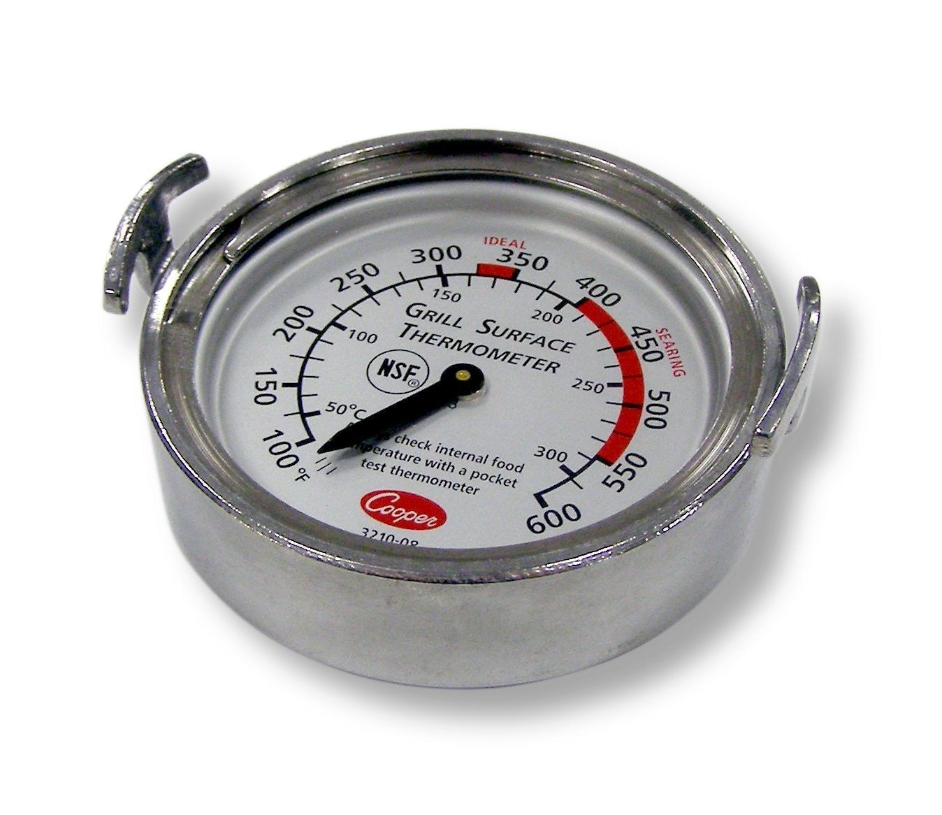 Stainless Steel Grill Surface Thermometer