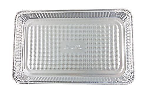 Choice Full Size Foil Steam Table Pan Deep 3 3/8 Depth - Full Size Deep -  50/Case