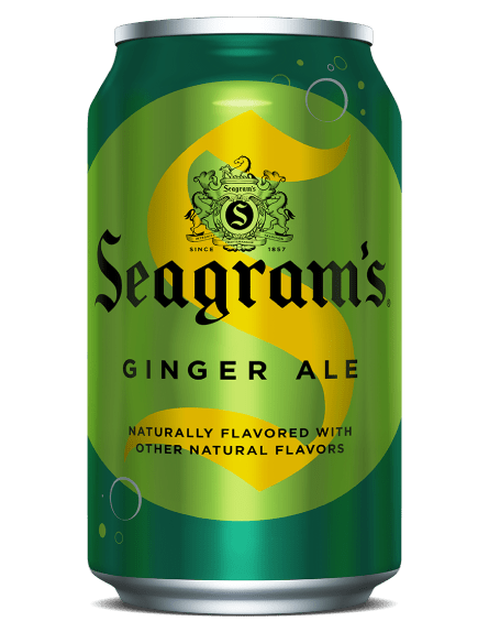 Seagrams Ginger Ale 12 0z Cans 24/Case