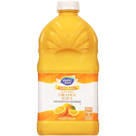 Ruby Kist 6000845RK 48 oz Orange Juice