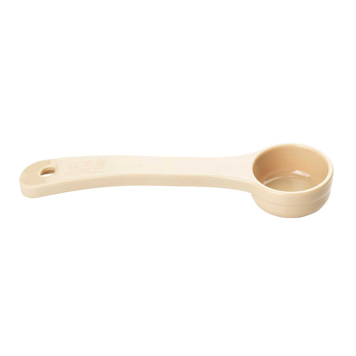 Tablecraft 10638 1 oz Portion 7.785" Solid Spoonout Spoon