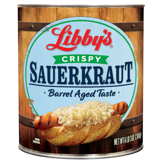 Libby's Crispy Sauerkraut 99 oz  (#10 Can)