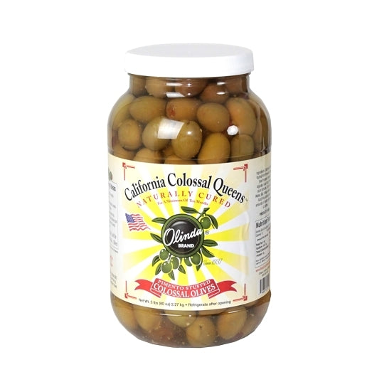 Olinda California Colossal Queen Stuffed Olives Gallon