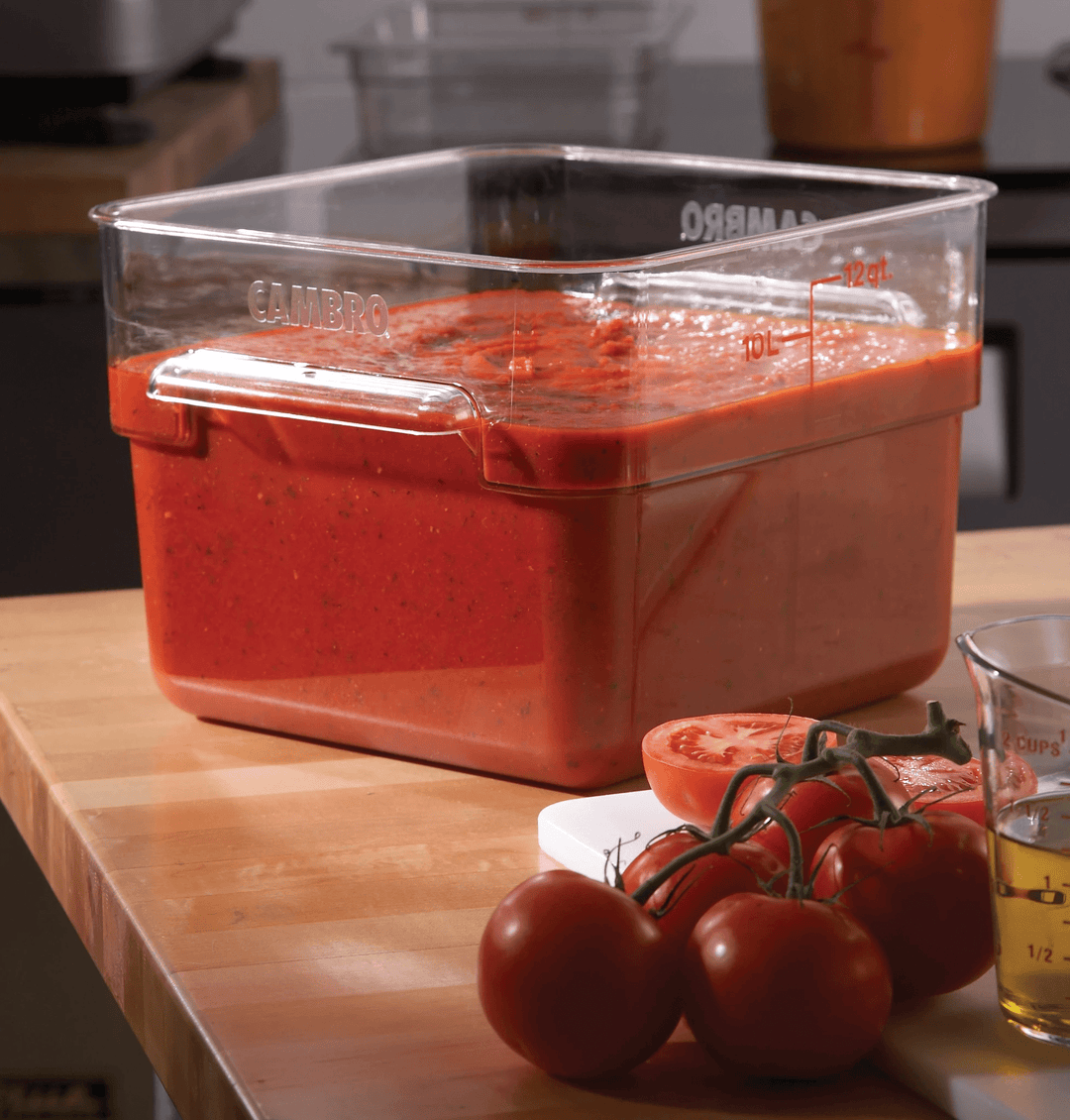 Cambro 12SFSCW 12 Qt Square Container Cam-Wear