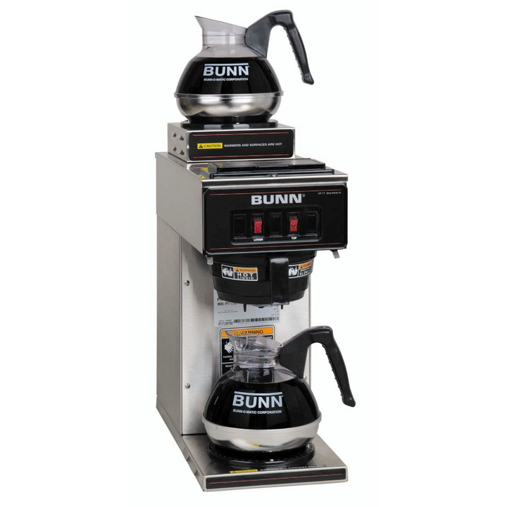 Bunn 13300.0002 VP17-2 12 Cup Pourover Coffee Brewer with 2 Warmers