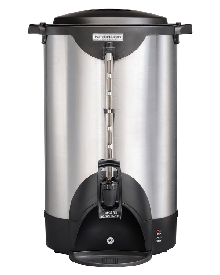 Hamilton Beach HCU100S Coffee Urn 100 Cup Stainless Steel