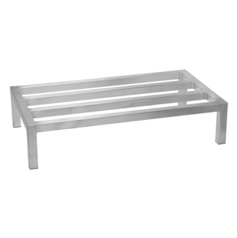 Winco ASDR-20360 Aluminum Dunnage Rack - 60"L x 20"W x 8"H