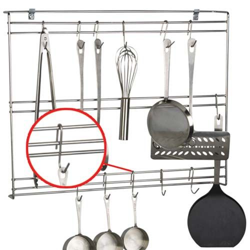 Focus 20-CT Stainless Steel Hook For Utensil Hook Rack 20/Pack