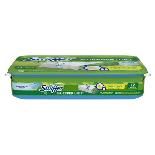 Swiffer Sweeper 08622 Wet Mop Cloth Refills