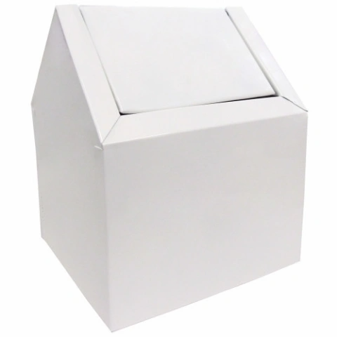 Floor Sanitary Napkin Receptacle - White (2201)