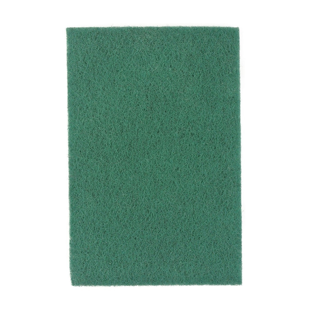 4" x 6" x 1/4" Green Nylon Scrubber PadShopAtDean