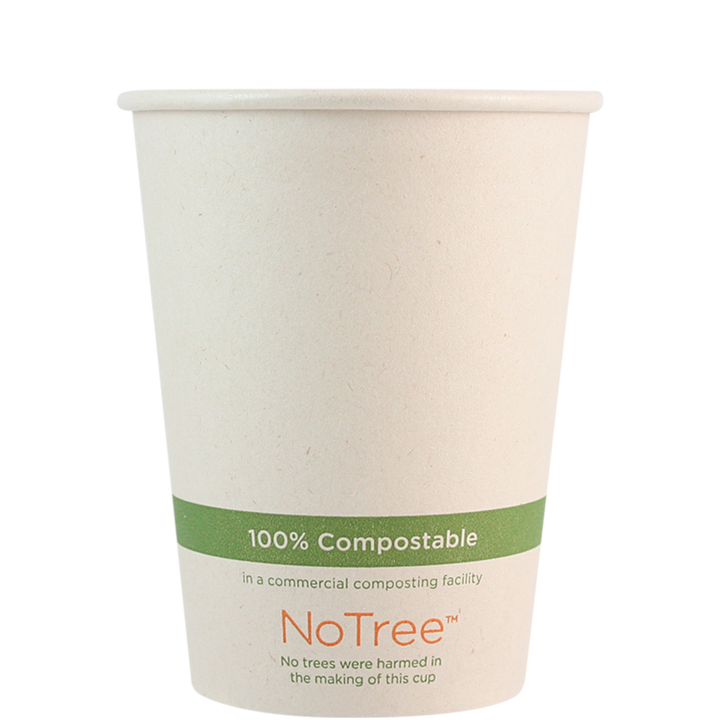 World Centric CU-SU-12 NoTree® 12 oz Paper Hot Cup