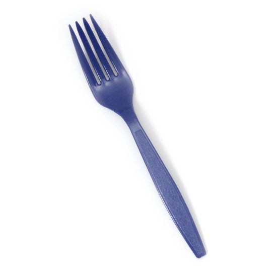 Maryland Plastics Forks Navy Blue 24/Pack