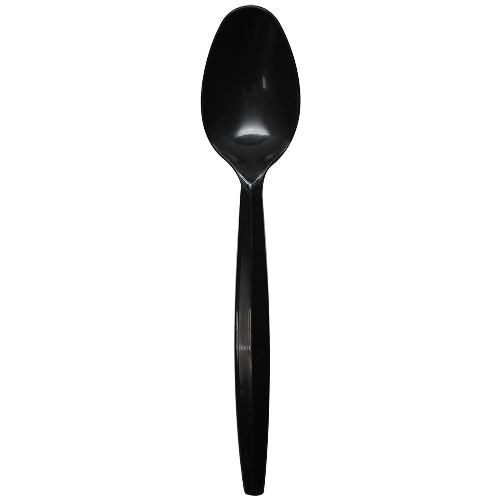 Heavy Weight Black Soup Spoons 1000/Case