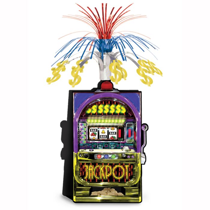 15" Slot Machine Centerpiece (50037)