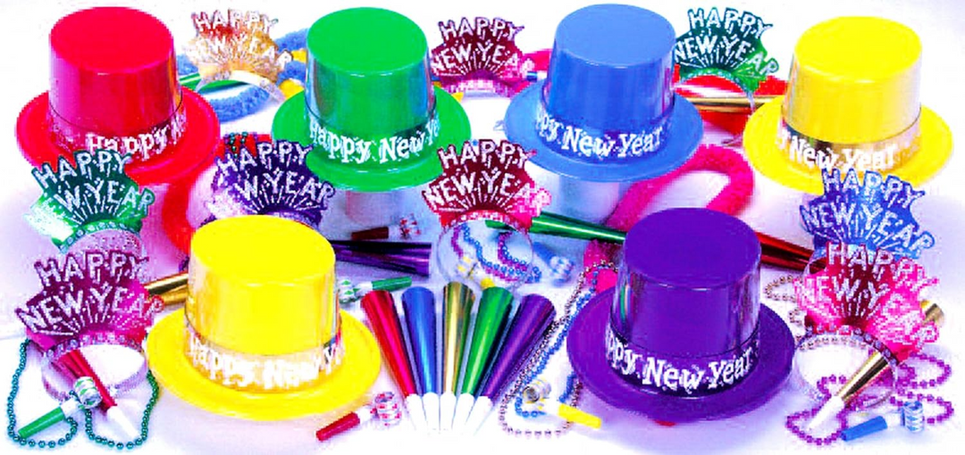 Party Time 312-50 (Assorted) Showstopper New Year's Party Kit for 50