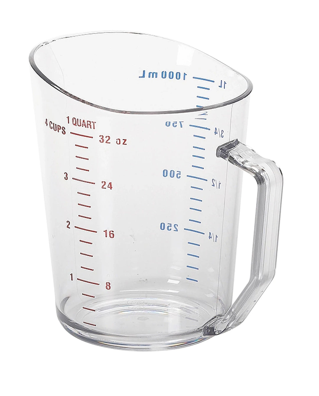 Cambro 100MCCW135 1 Quart Polycarbonate Measuring Cup