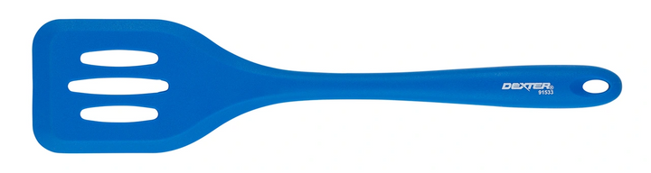 Dexter 91533 COOL BLUE 11.5" Silicone Slotted Turner