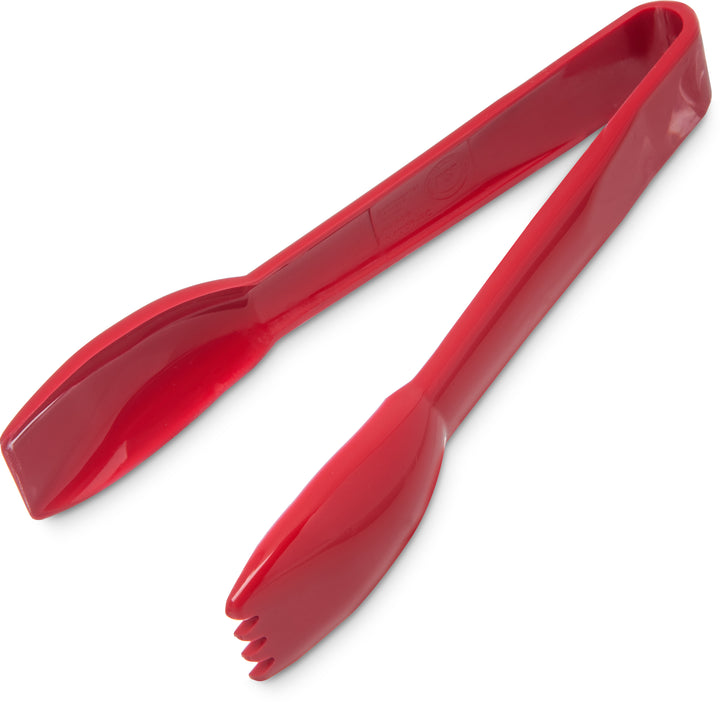 Carlisle 460605 6.25" Red Carly Salad Tong