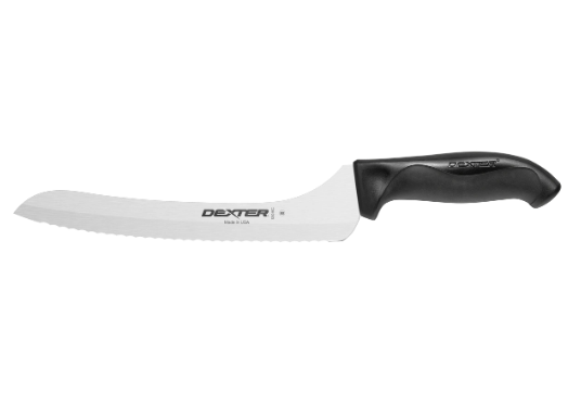 Dexter 360 S360-9SC-PCP
 9″ Black Handle Scalloped Offset Slicer