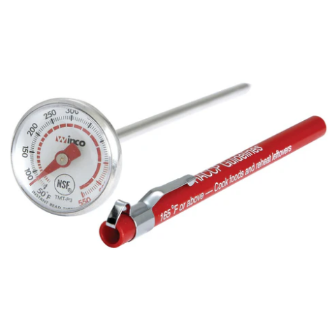 Winco TMT-P3 Pocket Test Thermometer - 50 - 550F