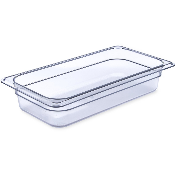 Carlisle 3066007 1/3 Size Clear 2.5" Deep Insert Pan