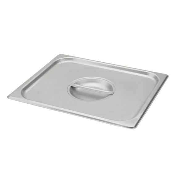 Browne 575538 1/2 Size Stainless Steel Solid Insert Pan Cover