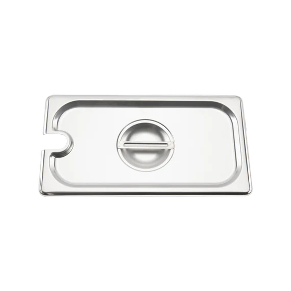 Browne 575549 1/3 Size Stainless Steel Slotted Insert Pan Cover