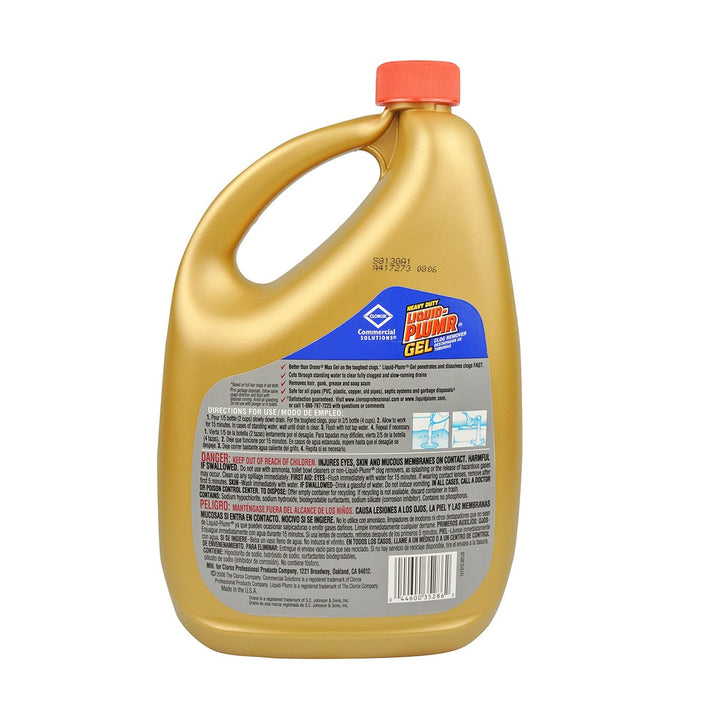 Clorox Pro-Strength Liquid-Plumr Clog Destroyer Gel 80 Oz