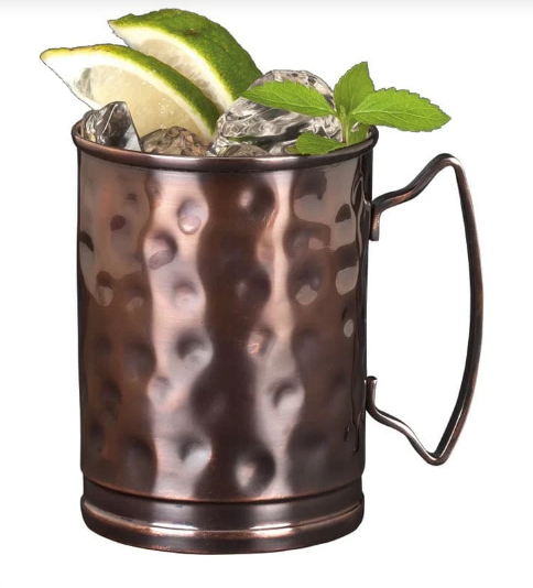 World Tableware MM-200 14 oz Hammered Moscow Mule Mug