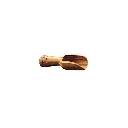 American Metalcraft Olivewood Mini Scoop 3-1/8