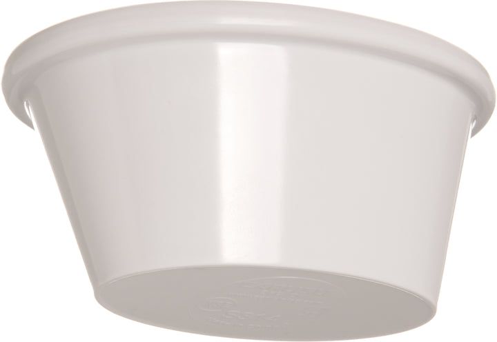 Carlisle S31242 3 oz Oval Bone Ramekin