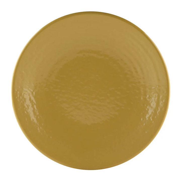 Elite Global D814RR-OO 8.25" Round Olive Oil Melamine Plate