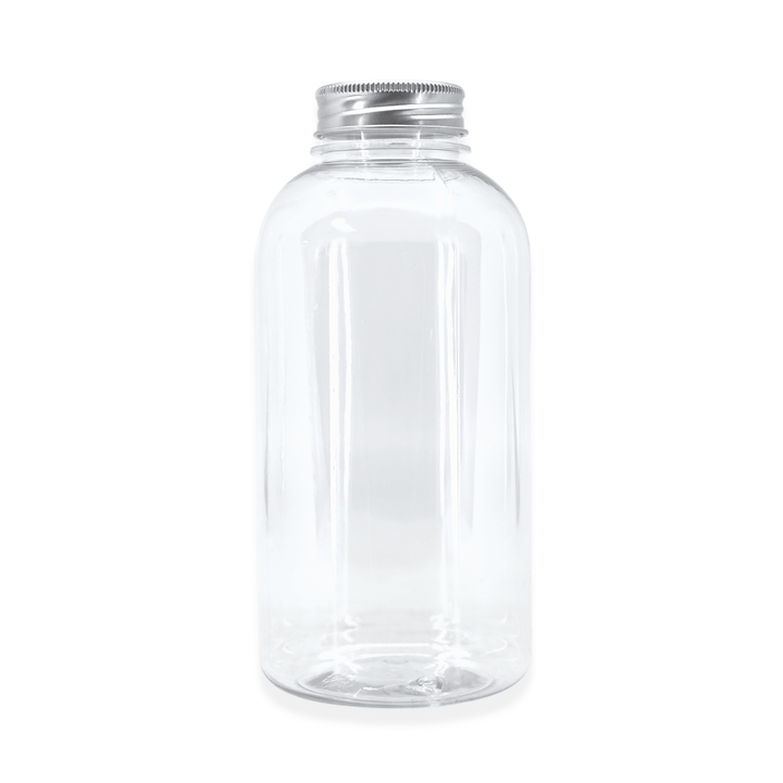 American Metalcraft BV8 8 oz Plastic Beverage Bottle with Aluminum Lid