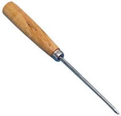 American Metalcraft IC79 8-3/8" Steel Ice Pick with Wooden Handle