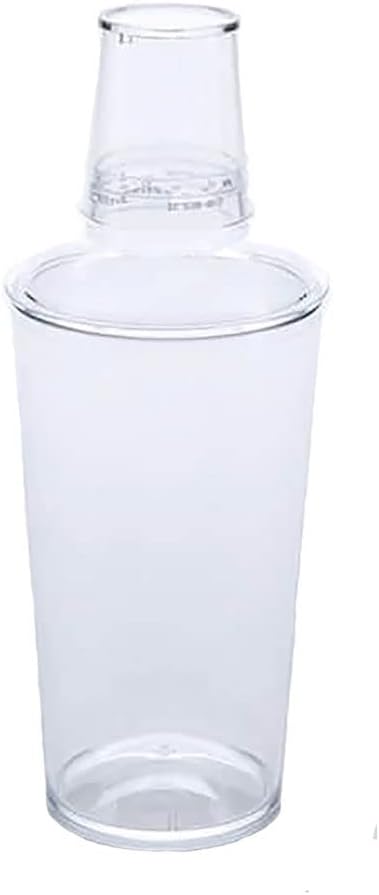 American Metalcraft PCS16 16 oz Clear Plastic Cocktail Shaker