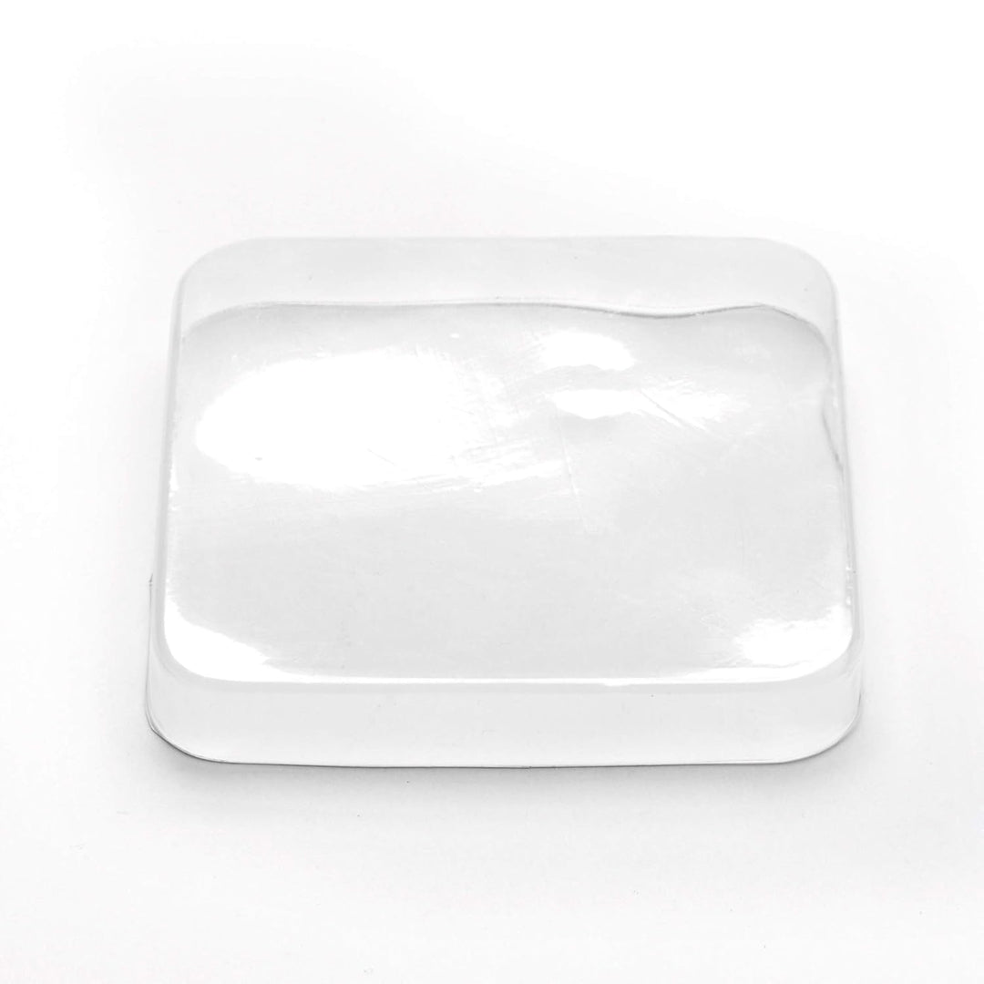 American Metalcraft LGJ72 6" Square Plastic Lid For GJ72 Glass Jars 12/Pack