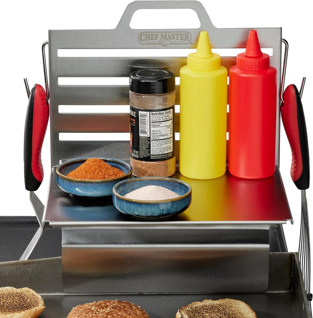 Chef Master 90260 Stainless Steel Griddle Shelf