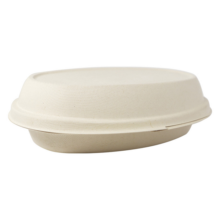 World Centric TO-FB-BB-LFP 32 oz Burrito Bowl Clamshell