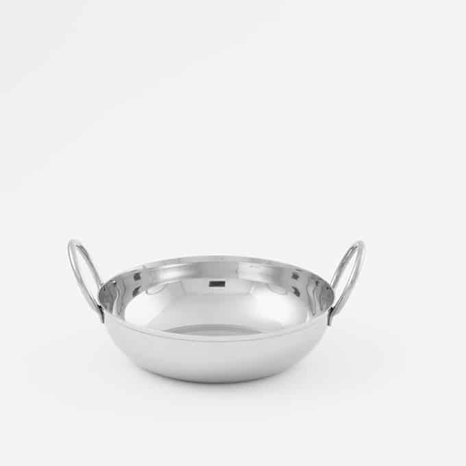 American Metalcraft BD55 Balti Dish 18 oz Round Stainless Steel Double HandleShopAtDean