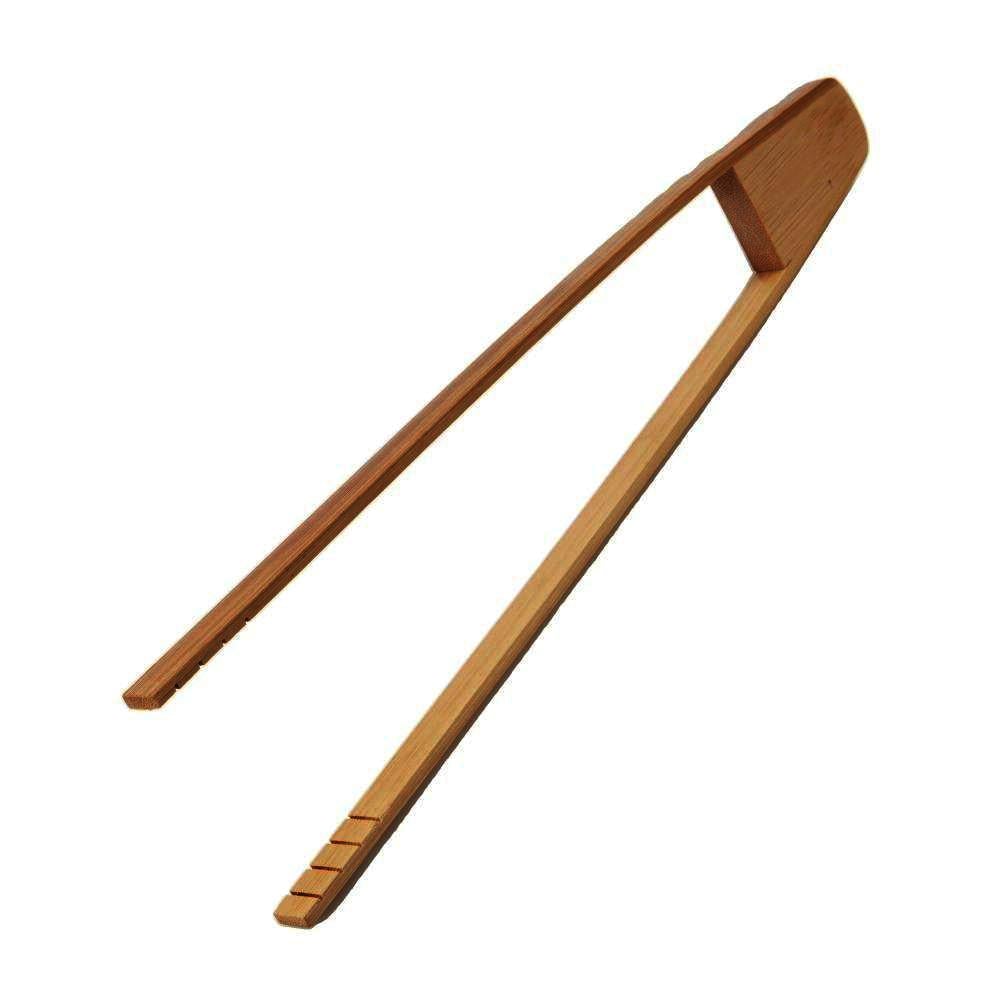 American Metalcraft BT121 Bamboo Tongs 12"