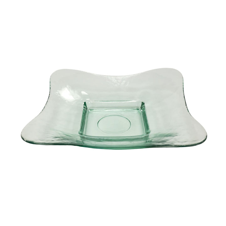 American Metalcraft GT1717 Glacier 17" Square Glass BowlShopAtDean