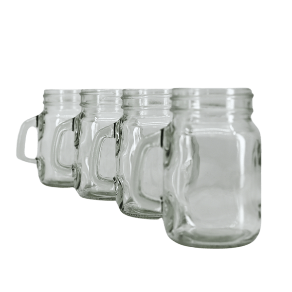 American Metalcraft MMJS 4 oz mini Mason Jar Set of 4ShopAtDean