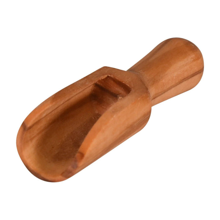 American Metalcraft Olivewood Mini Scoop 3-1/8