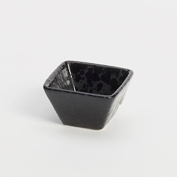 American Metalcraft PSBL2 Artisanal Porcelain Black Square Sauce Cup 2 ozShopAtDean