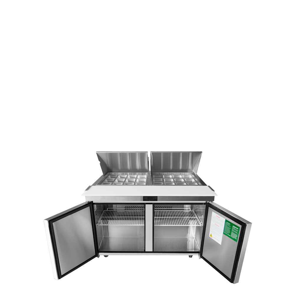 Atosa MSF8307GR 60" Refrigerated Mega Top Sandwich Prep TableShopAtDean