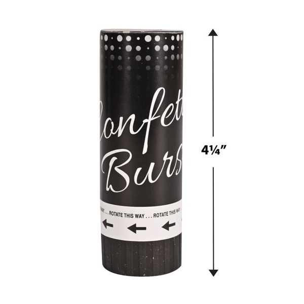 Beistle 57900 - GDS Black & Gold Confetti Bursts 2 PackShopAtDean