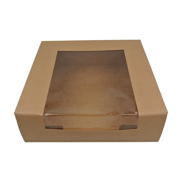 PLAIN KRAFT CAKE BOX (1 PIECE) 600PCS/CTN - Pastry box - PACKAGING